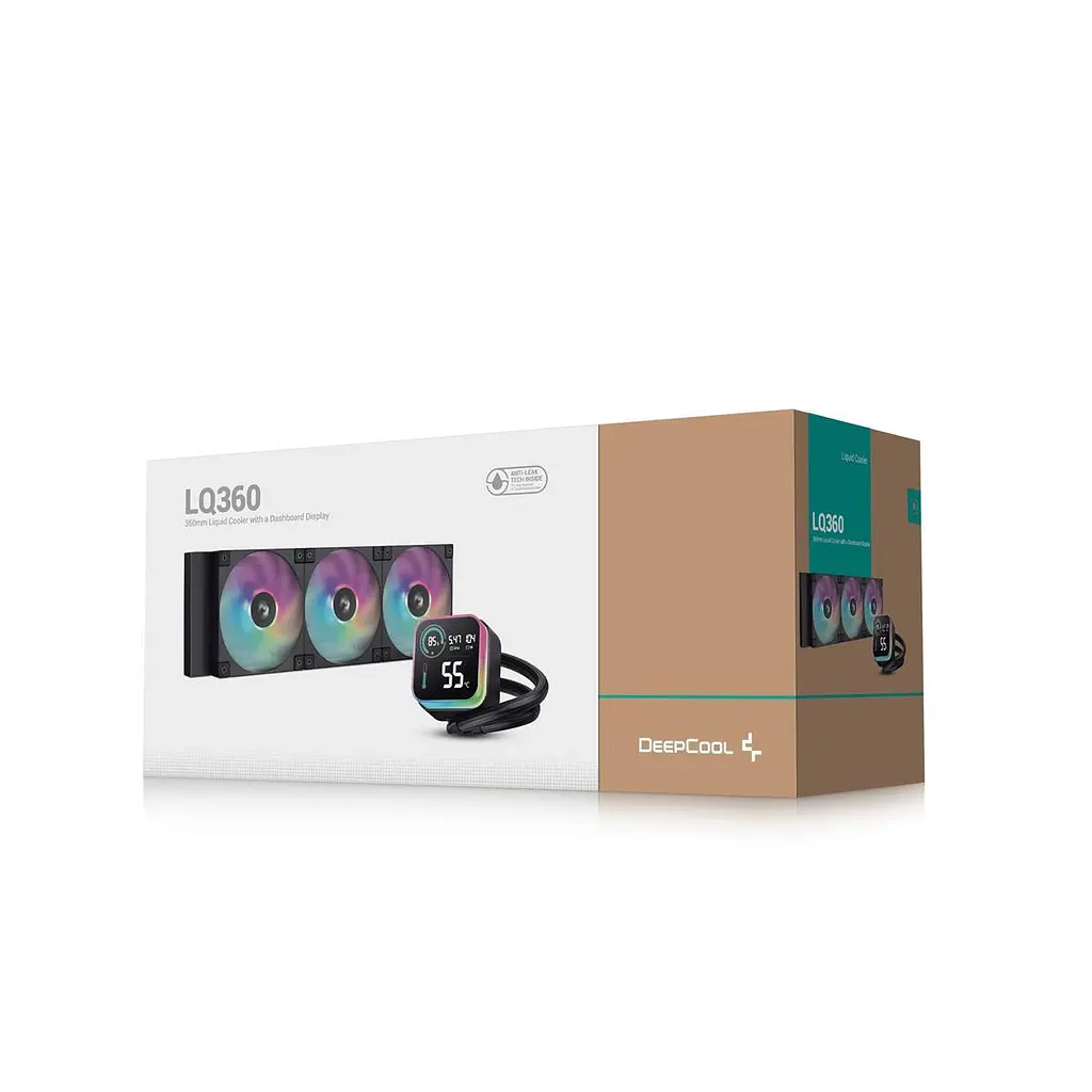 Система водяного охолодження Deepcool LQ360 Чорний (R-LQ360-BKLSMW-G-1) - фото 6