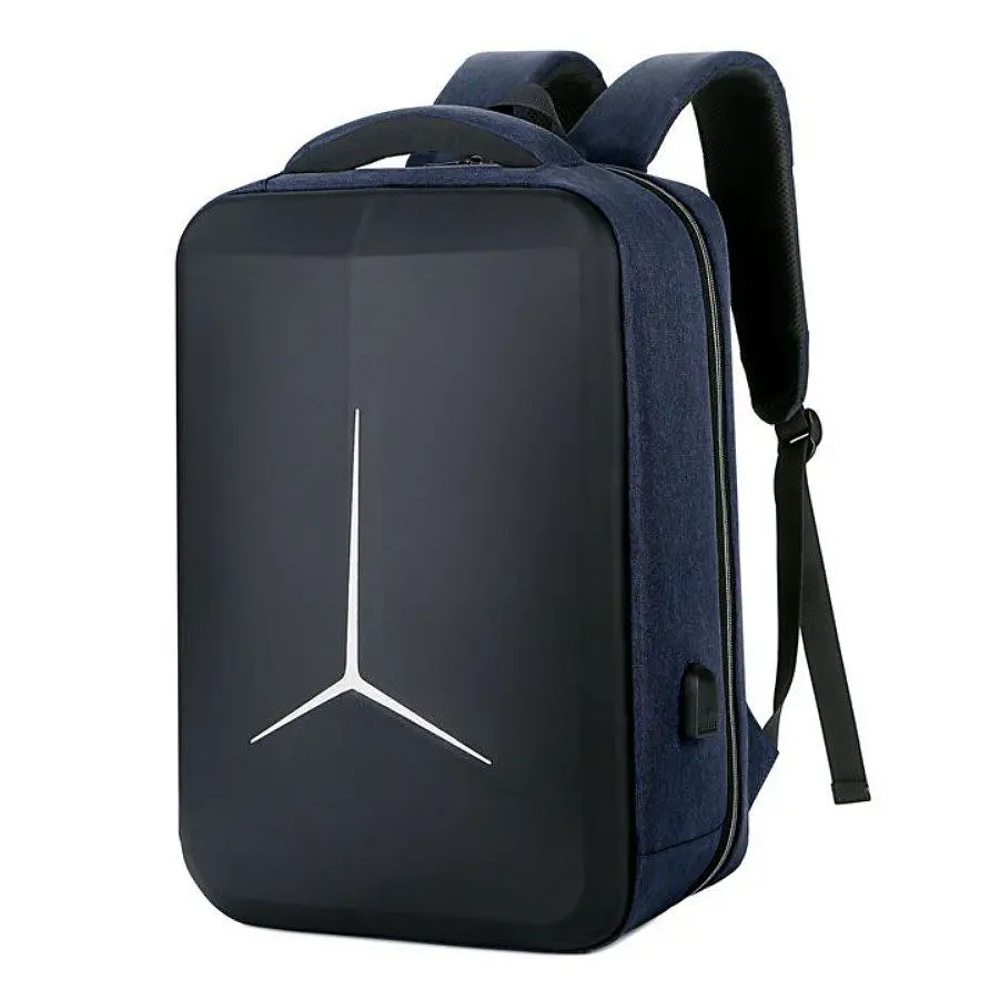 Рюкзак міський для ноутбука 15.6 Voltronic TT2BB Black-Blue - фото 2