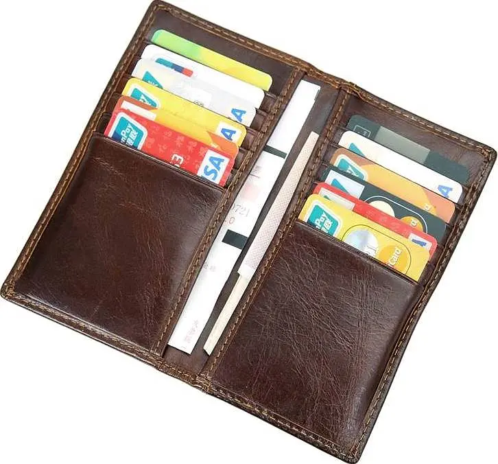 Шкіряна кредитница Vintage 7.6х14 см acs0015246 - фото 7