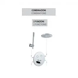 Термостат для душа на 2 потребителя Paffoni Compact Box chrome CPT018CR, Хром - фото 5