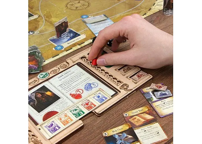 Аксесуар Tower Rex Планшет ігронайзер для гри Прадавній Жах Eldritch Horror Playerboard (5781) - фото 7
