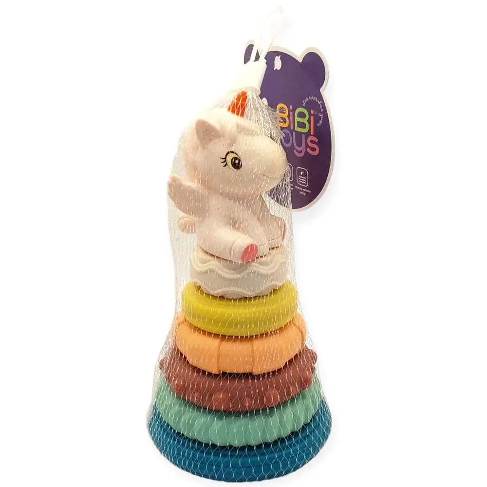 Пірамідка Bibi Toys Єдиноріг 7 елементів (761094BT) - фото 5