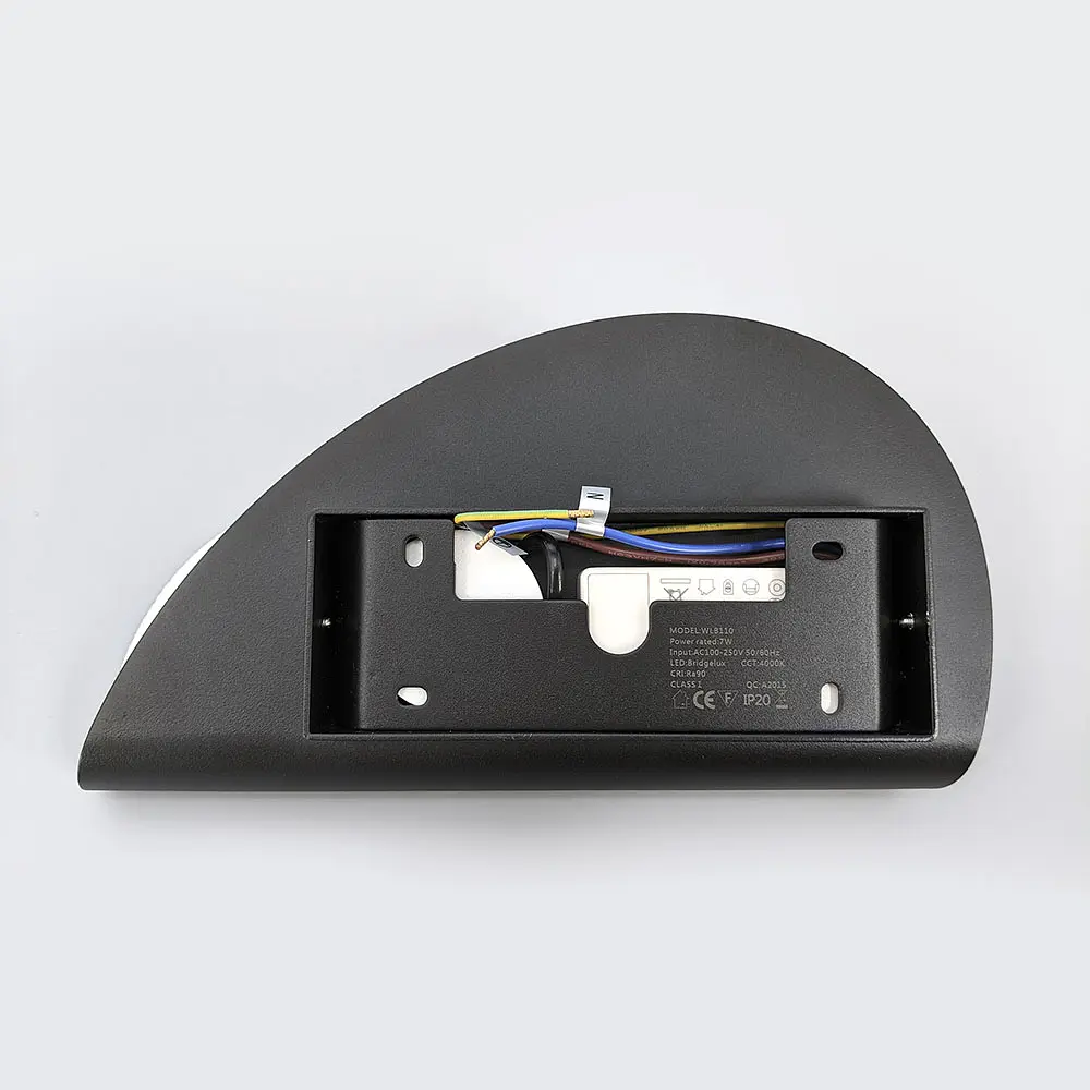 Настінний світильник Skarlat RWLB110 7W BK+WH 3000K - фото 3