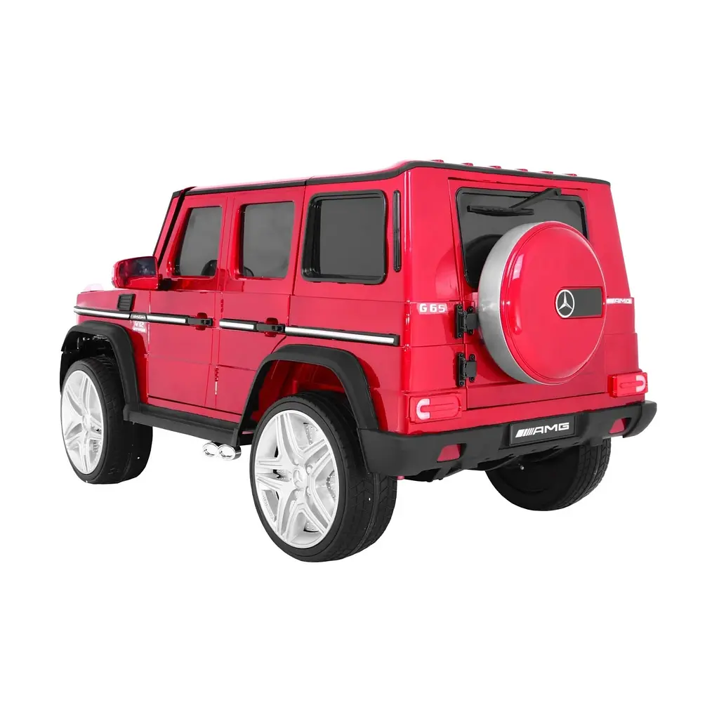 Электромобиль Ramiz Mercedes AMG G65 лакированный 12 В на пульте управления, Red (PA.G65.EXL.CR) - фото 12