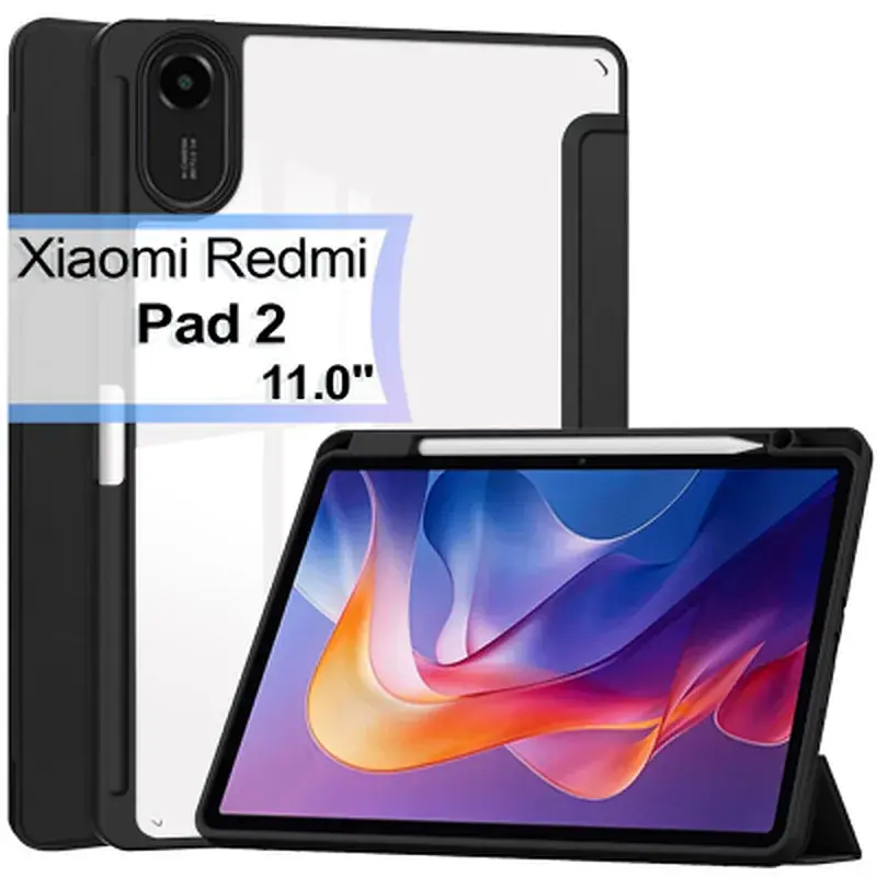 Чохол до планшета BeCover Soft Edge TPU Xiaomi Redmi Pad 2 11.0" Black (713656)