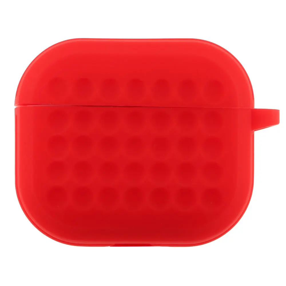Футляр із карабіном Fashion Silicone Case Airpods 3 Red (35264_3345619)