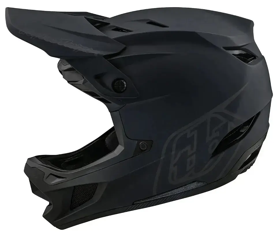 Велошолом Troy Lee Designs D4 Composite Helmet Black XL (1106-140437035) - фото 2