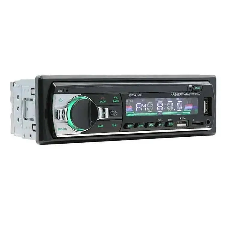 Автомагнітола Boschmann BM-520 1DIN з Bluetooth, RGB-підсвіткою панелі, подвійний USB, підтримка microSD/TF, AUX вхід, MP3 - фото 3
