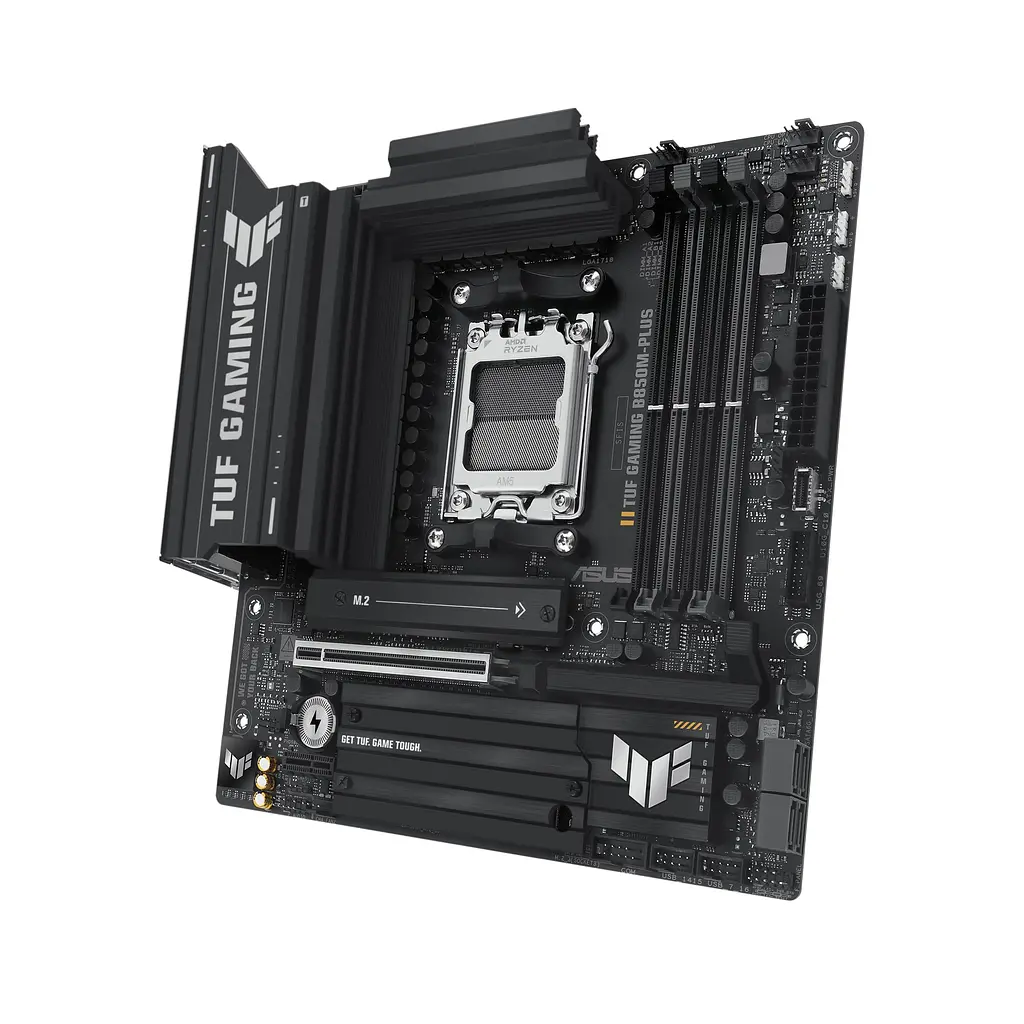 Материнская плата TUF GAMING B850M-PLUS sAM5 B850 4xDDR5 M.2 HDMI DP mATX Asus teh0018992 - фото 5