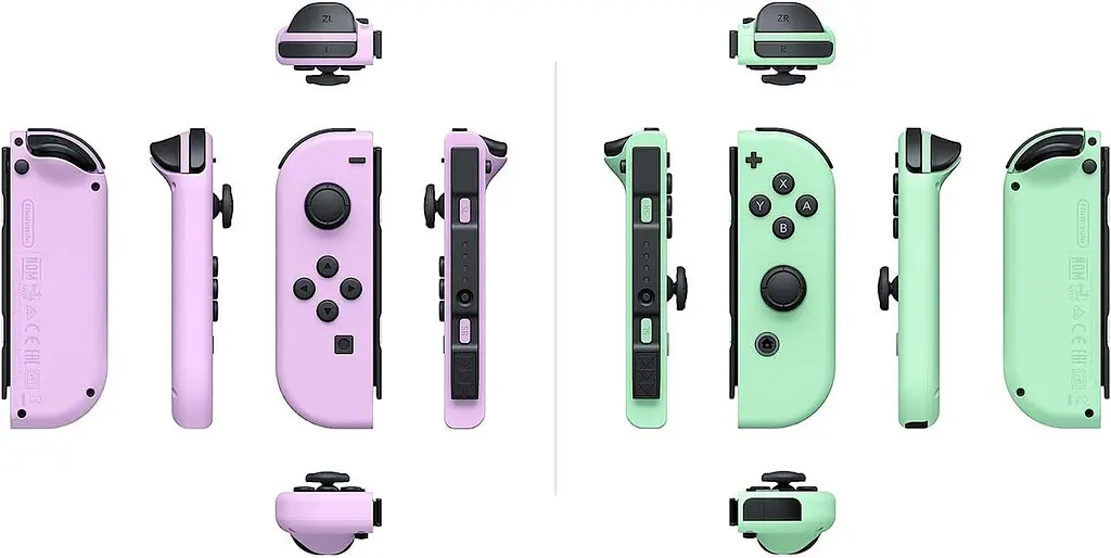 Геймпад Nintendo Joy-Con Controller Pastel Purple/Pastel Green (45496431693) - фото 3