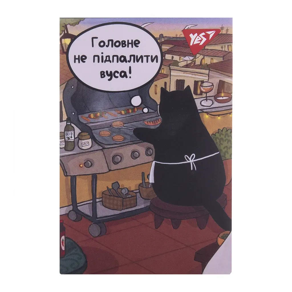 Блокнот Yes Miao life А7 48 аркушів клітинка 1 шт. в асортименті (152102) - фото 4