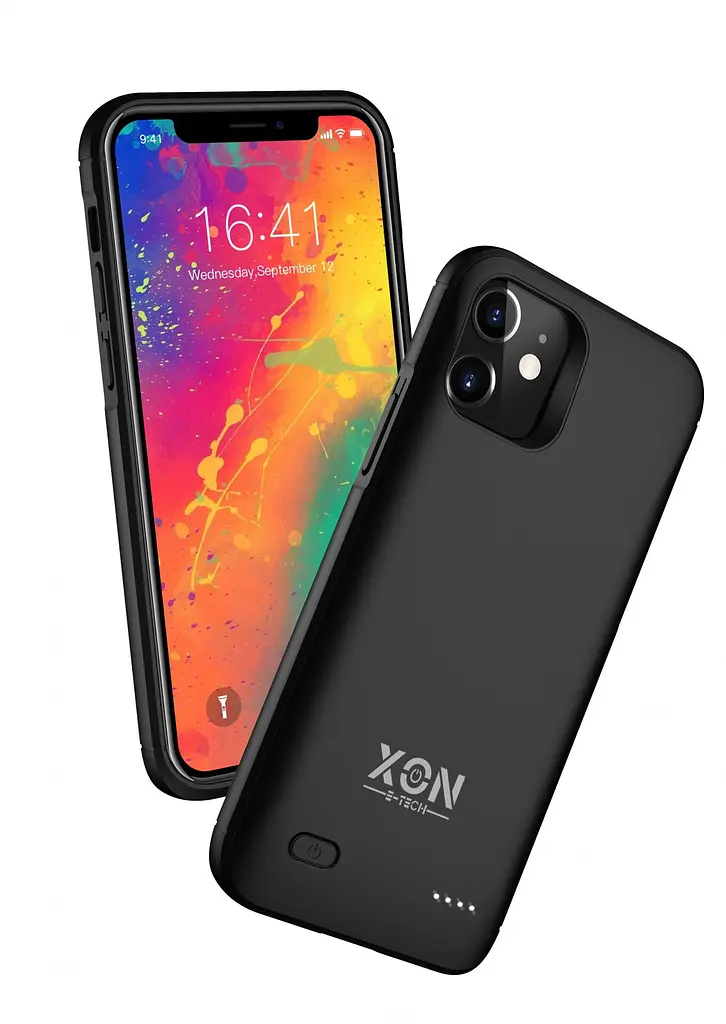 Чехол-аккумулятор XON PowerCase для iPhone 12 Pro Max 6200 mAh Черный (PCBS1112462B 2742)  - фото 3
