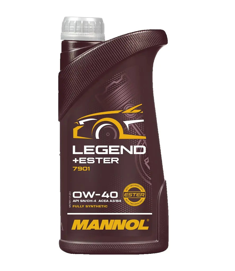 Автомобільна моторна олива MANNOL Legend+Ester 0W-40 1л MN7901