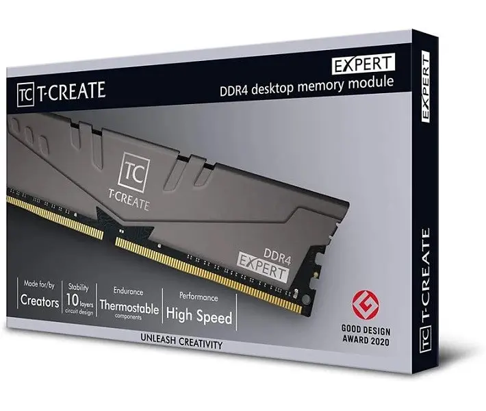 Оперативная память набор 2 модуля Team 16 GB 2x8 GB DDR4 3200 MHz T-Create Expert (TTCED416G3200HC16FDC01) - фото 4