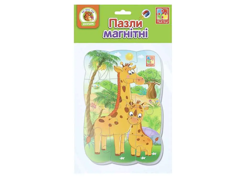 Пазли магнітні VLADI TOYS А5 "Жирафики" VT3205-79 - фото 4