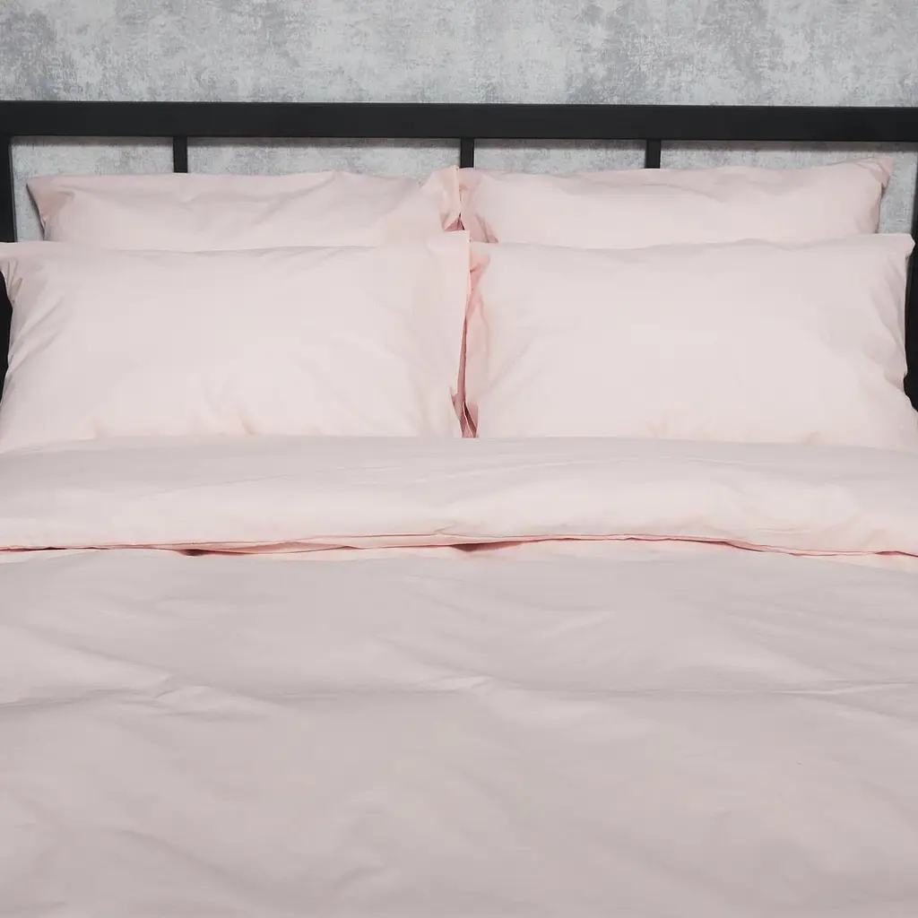 Комплект постільної білизни Moon&Star Бязь Gold Люкс Soft Rose Євро 200х220 наволочки 2х40х60 - фото 4