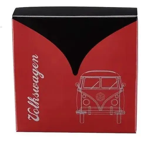 Запальничка Licences VW Metal Lighter Fuel Gauge Black-Red - фото 2