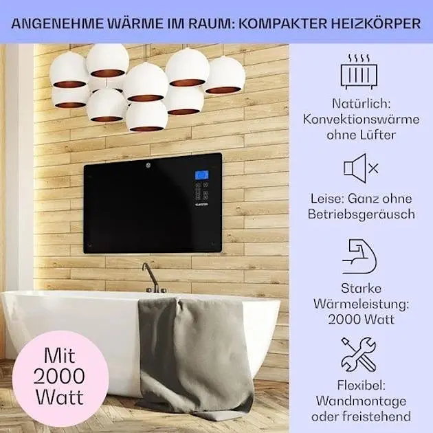 Конвекторний обігрівач Klarstein Norderney 2000 Вт (10032789) - фото 2