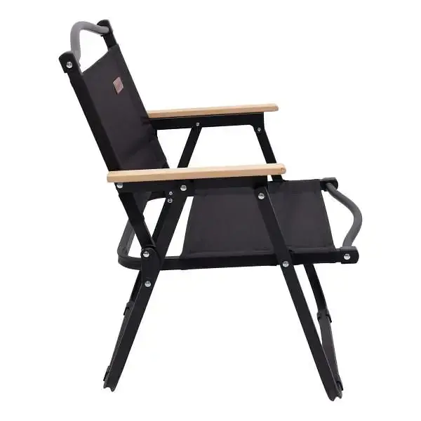 Стул для кемпинга Lugi складной с алюминиевым каркасом черный HP-SY-2 - фото 2