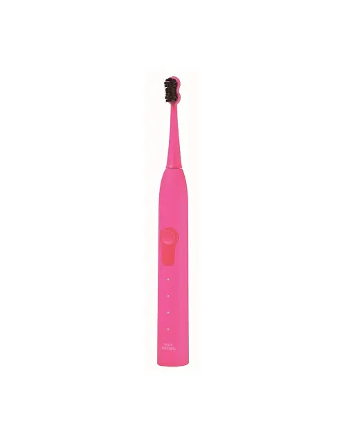 Звуковая гидроактивная зубная щетка Black Whitening II Shocking Pink (розовая) Megasmile - фото 2