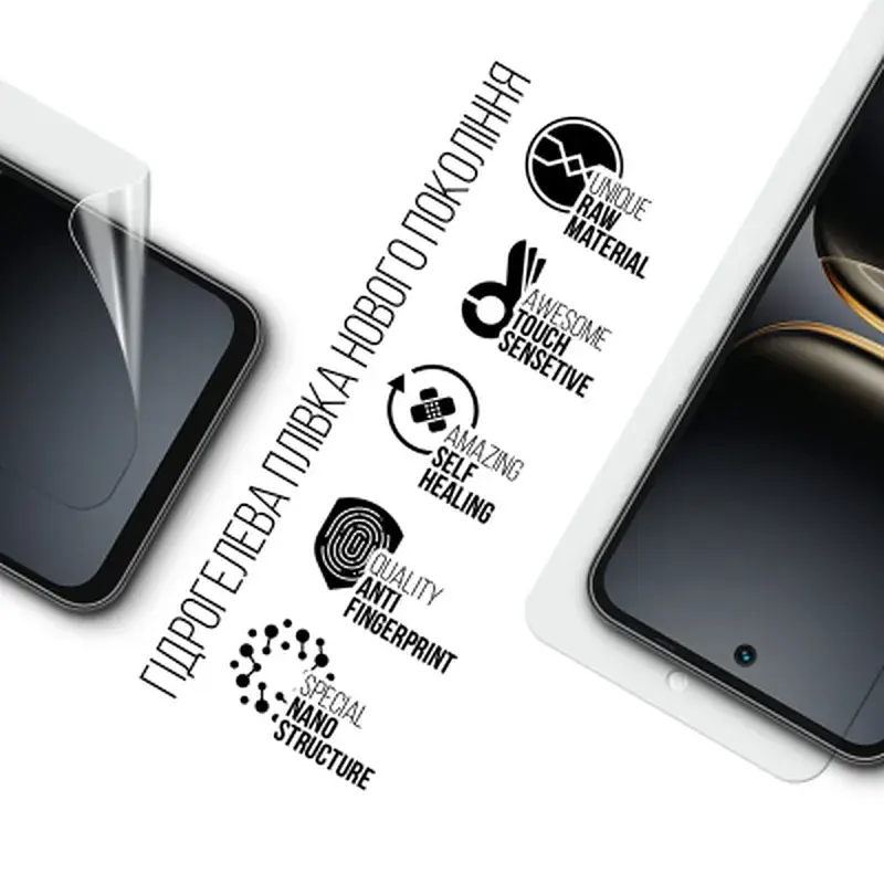 Плівка захисна Armorstandart hydrogel Tecno Spark Go 2 4G (ARM87113) - фото 2