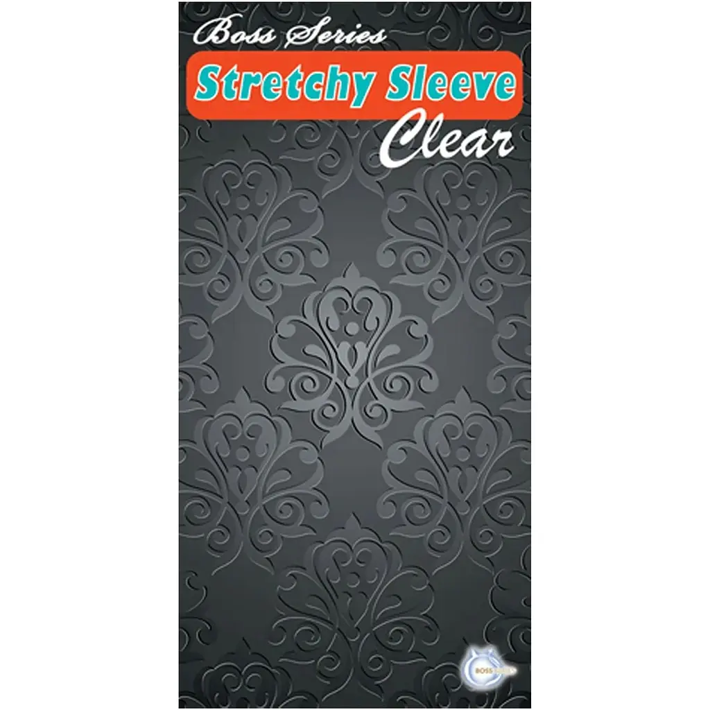 Насадка стимулирующая Boss Of Toys Boss Stretchy Sleeve Clear, BS6700014, Прозрачный - фото 2
