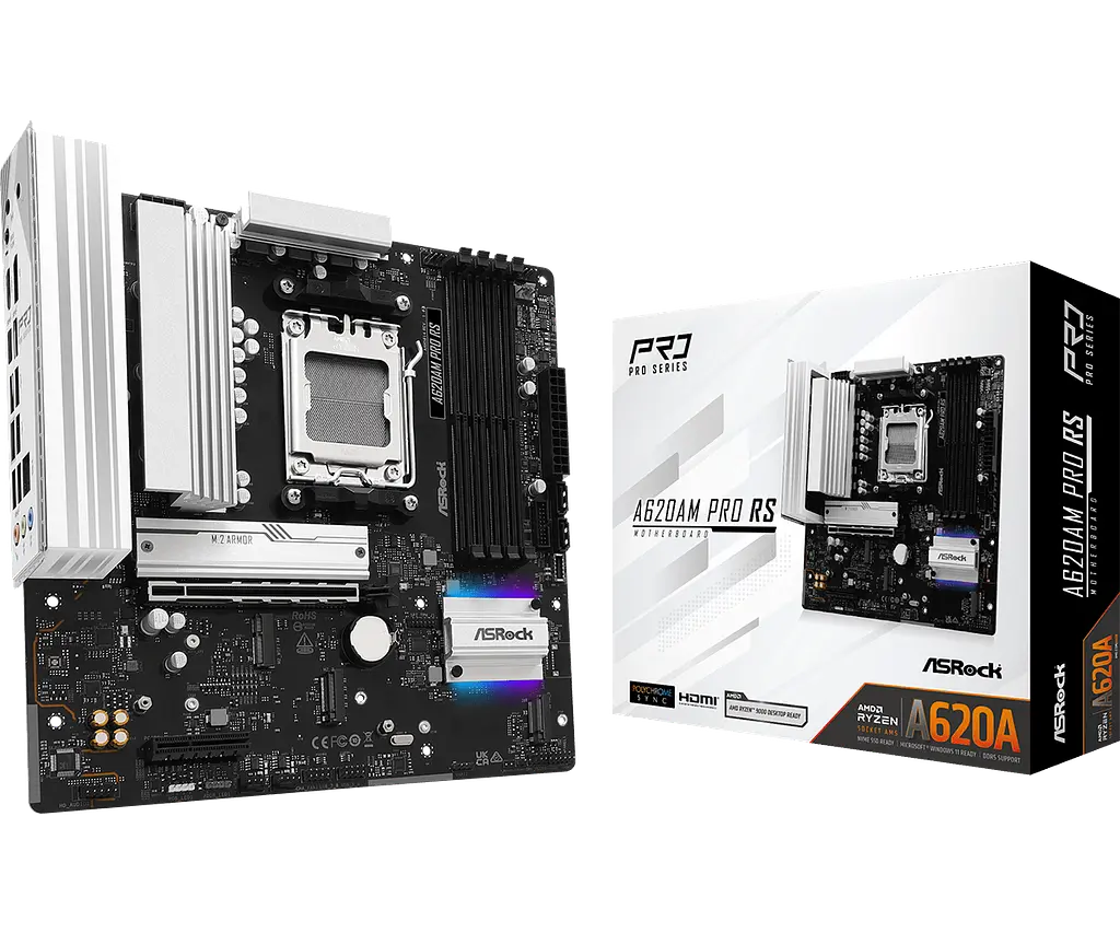 Материнська плата ASRock A620AM PRO RS Socket AM5 - фото 5