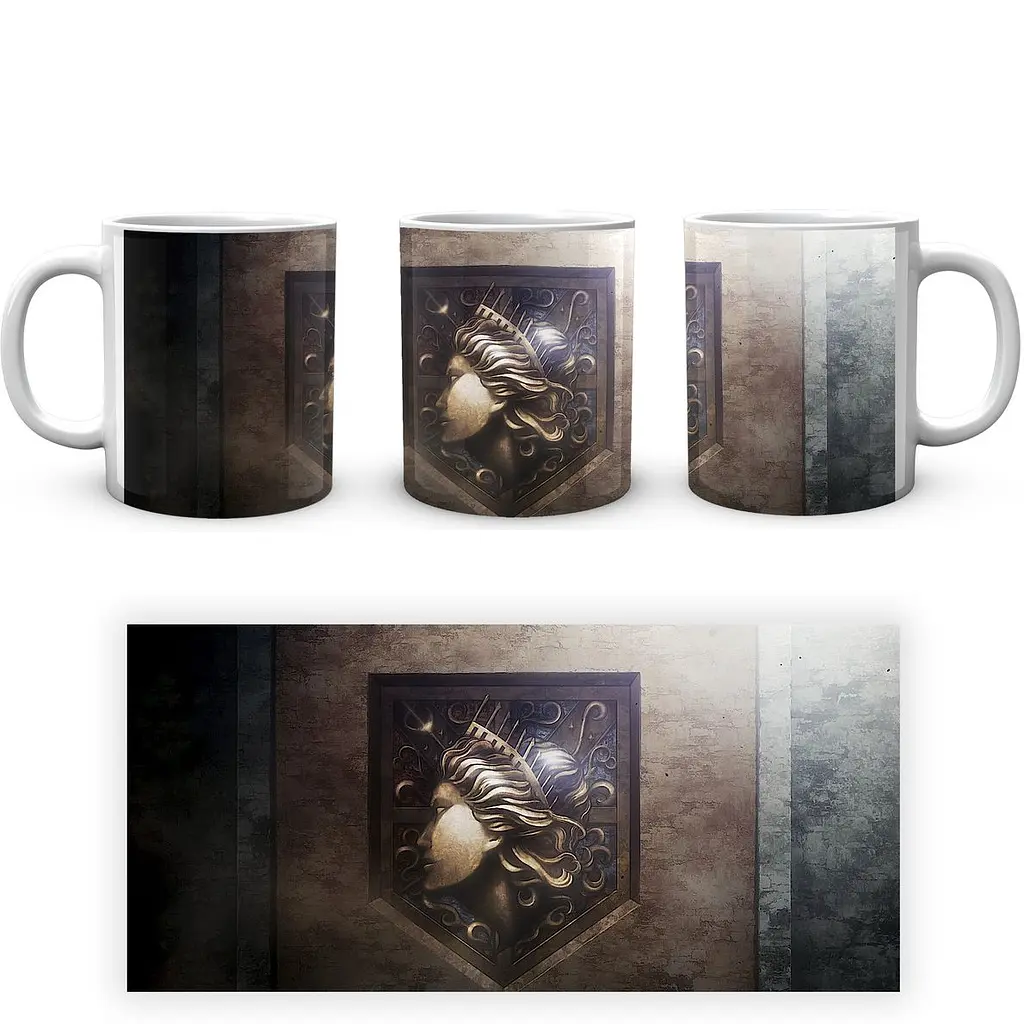 Кружка GeekLand Attack on Titan Атака Титанов AOT 002.29 330 мл белая - фото 4
