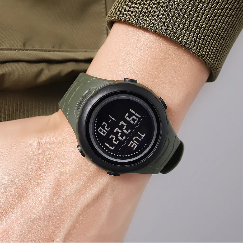 Наручные часы мужские 2166AG Army Green Skmei acs0030208 - фото 4