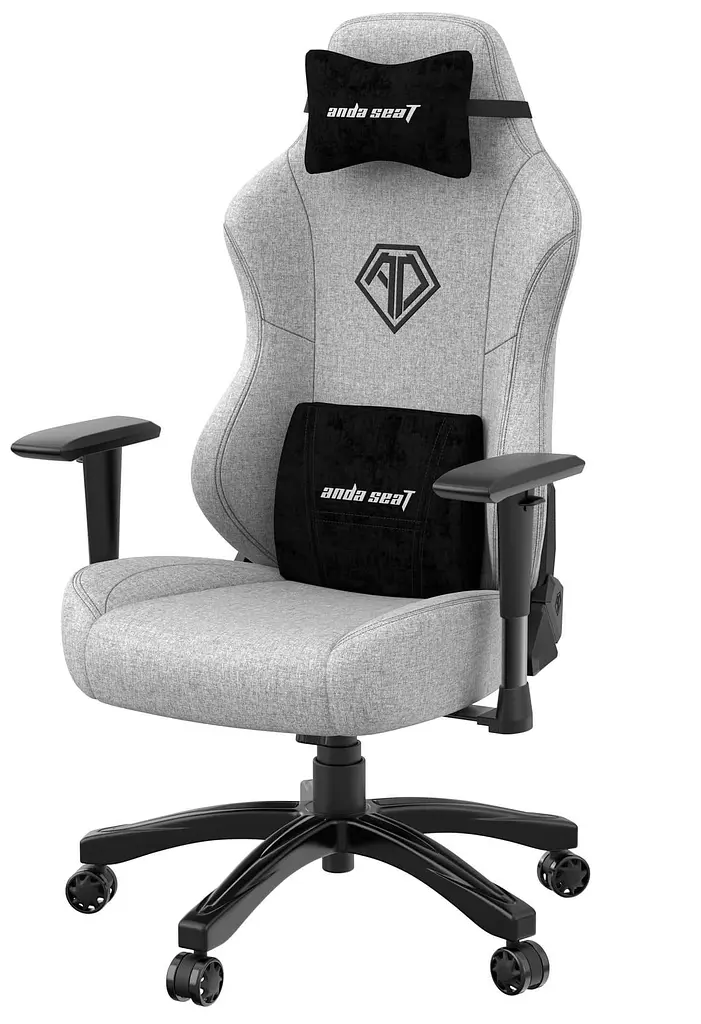 Игровое кресло Anda Seat Phantom 3 XL Fabric Gray (AD18XL-52-G-F-G01) - фото 7