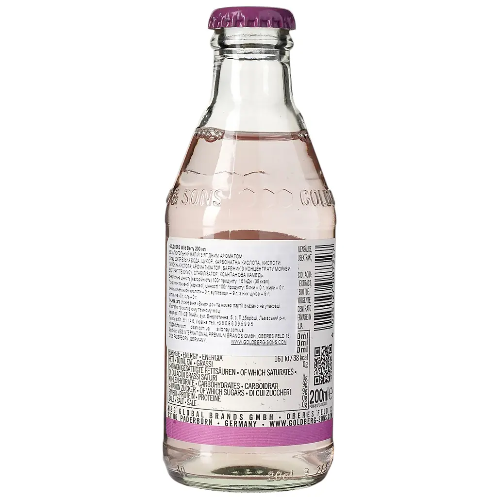 Тонік Goldberg Wild Berry 200 мл - фото 4
