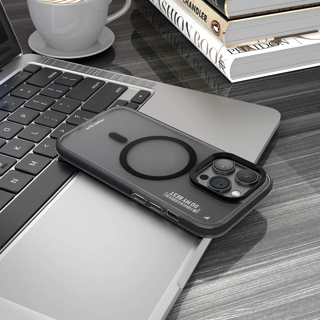 Чохол Blueo Dual Color with MagSafe для Apple iPhone 14 Pro Max Black [84444] - фото 2