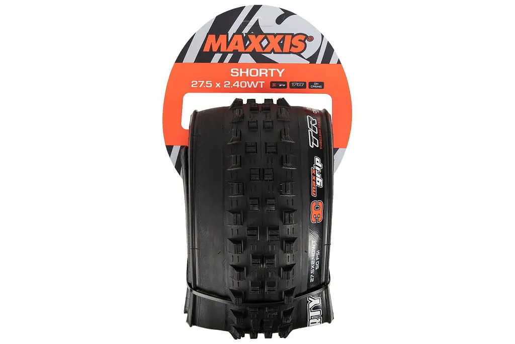 Покришка Maxxis Shorty 27.5 x 2.40WT TPI-60 Foldable 3CT/EXO/TR (1052-ETB00325200) - фото 2