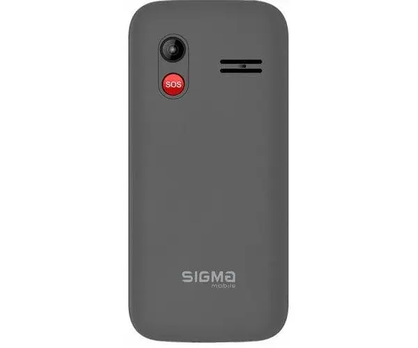 Телефон Sigma Mobile Comfort 50 Hit 2020 2 сім карти сірий (4827798120927) - фото 2