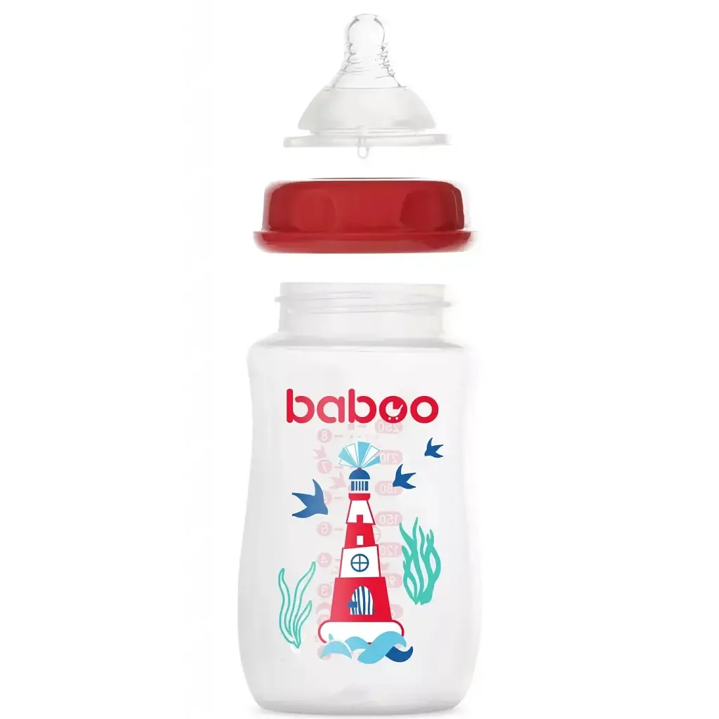 Пляшечка для годування Baboo Морський маяк 250 мл (3-116) - фото 3