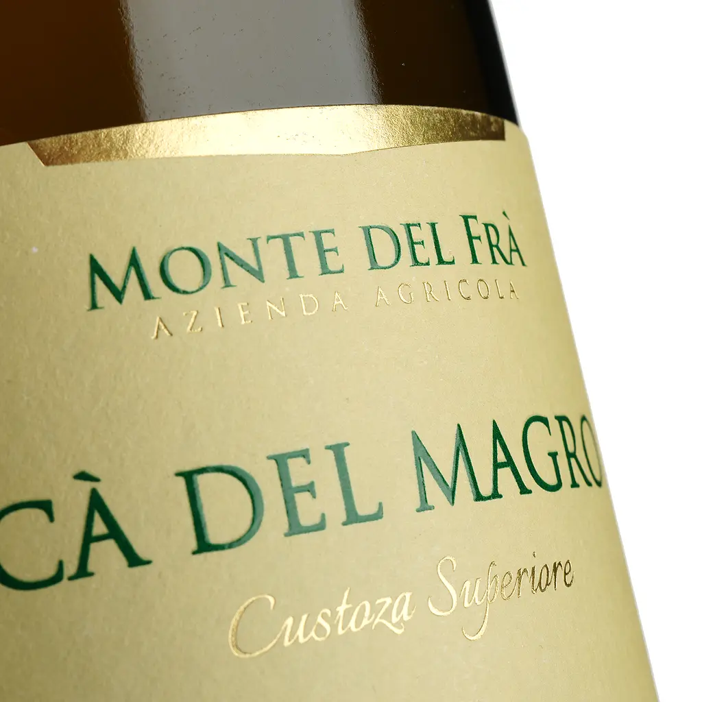 Вино Monte Del Fra Custoza Superiore CA`Del Magro DOC, белое, сухое, 0,75 л - фото 4