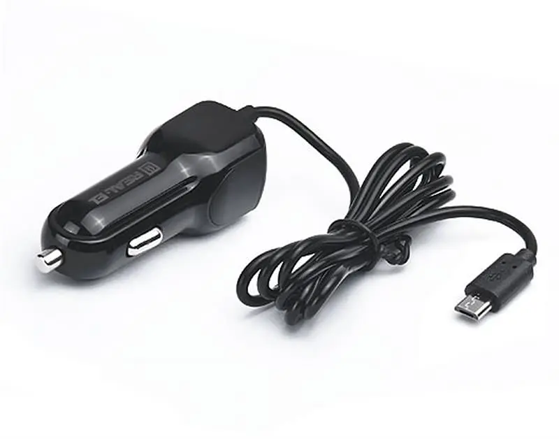 Автомобільний зарядний пристрій REAL-EL CA-15 (2USB, 2.1A) Black + кабель microUSB (EL123160009) - фото 8