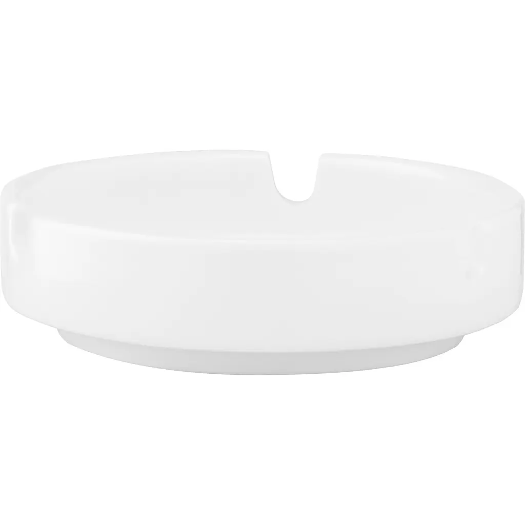 Попільничка Ardesto порцелянова біла 9 см (AR3744) - фото 2