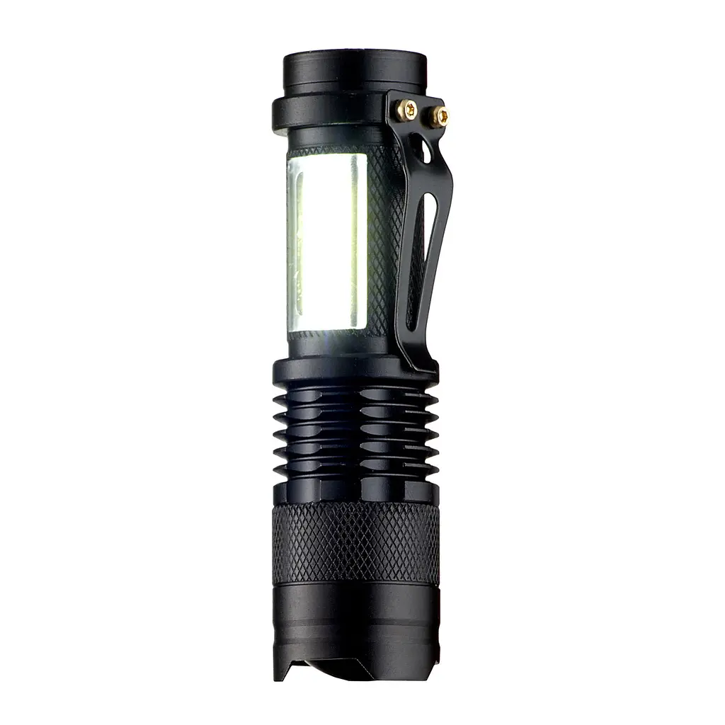 Фонарик Flashlight SK-68 Micro USB 1200 mAh Черный - фото 3