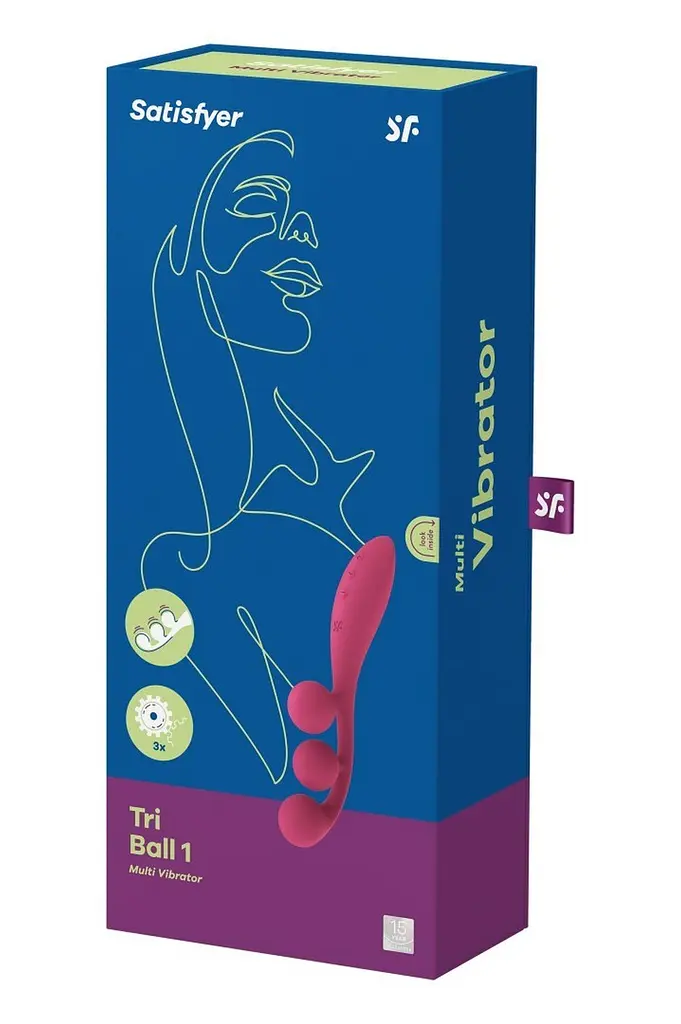 Вібратор Satisfyer Tri Ball 1 20.5 см рожевий - фото 9