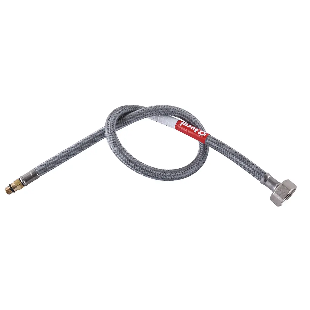 Шланг для змішувача Tucai М8х1/2″ 0,6м. антикорозія TAQ Mini AСB 206428 (короткий штуцер) - фото 2
