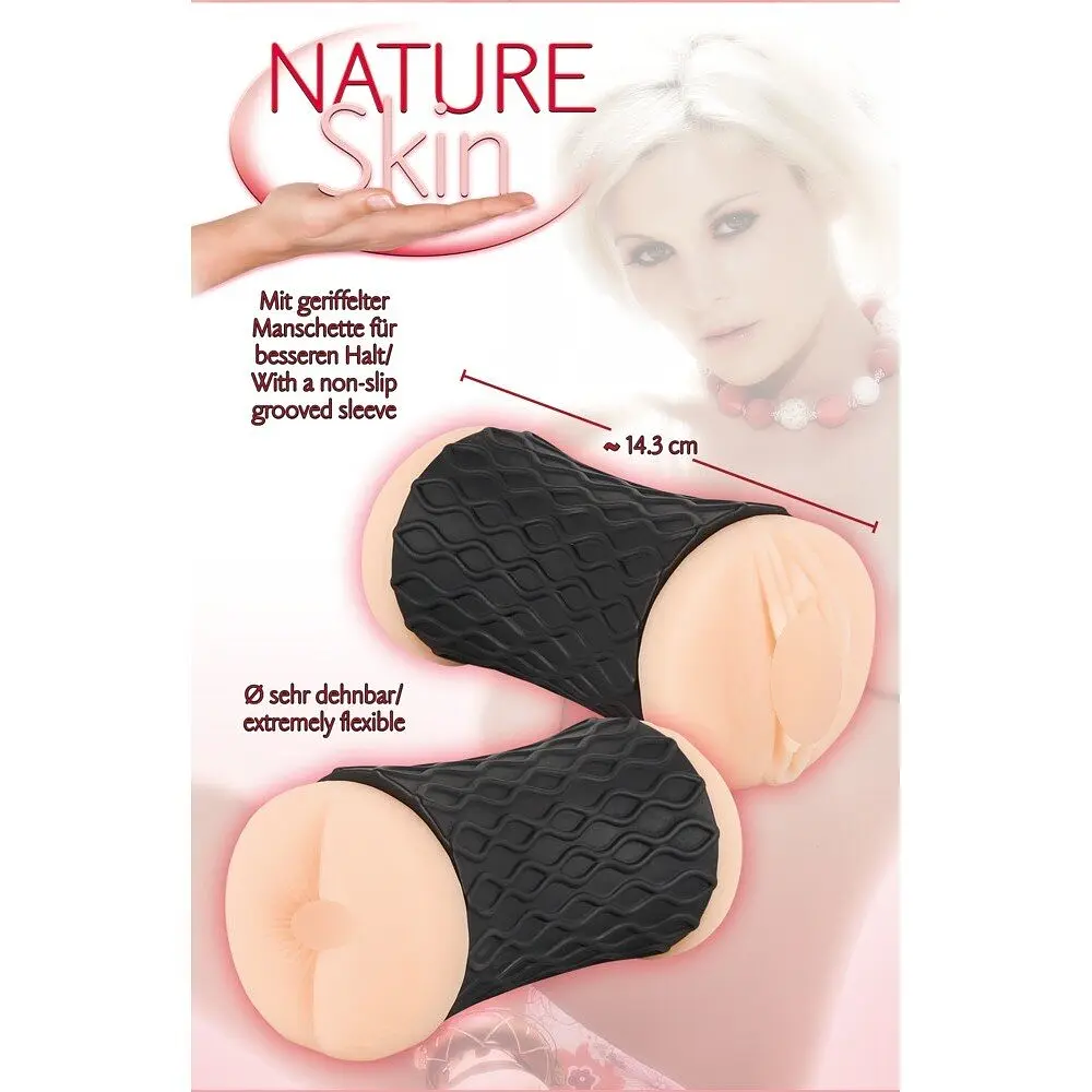 Мастурбатор вагіна та анус - Nature Skin You2Toys 42-05319360000 88327
