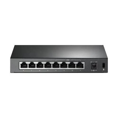 Комутатор TL-SF1008P, 8xFE/PoE 65W, некерований, настольний TP-Link teh0028231 - фото 3