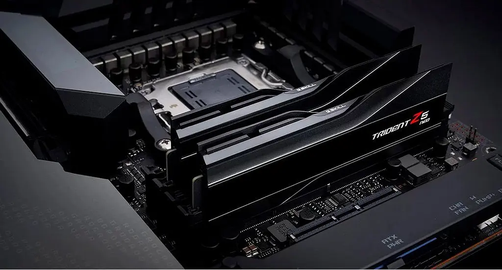 Модуль пам'яті DDR5 G.Skill Trident Z5 Neo 2x32GB 6000MHz Black (F5-6000J3040G32GX2-TZ5N) [102617] - фото 5