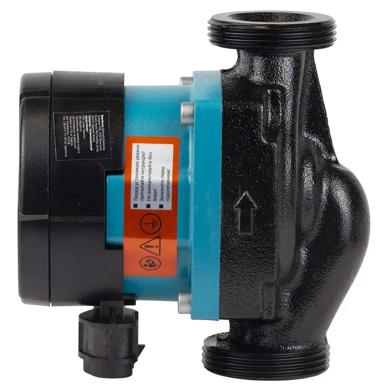 Насос циркуляційний енергозберігаючий 5-39Вт Hmax 6м Qmax 53л/хв Ø1½" 130мм + гайки Ø1" AQUATICA GPA25-6/130 III (774052) - фото 2