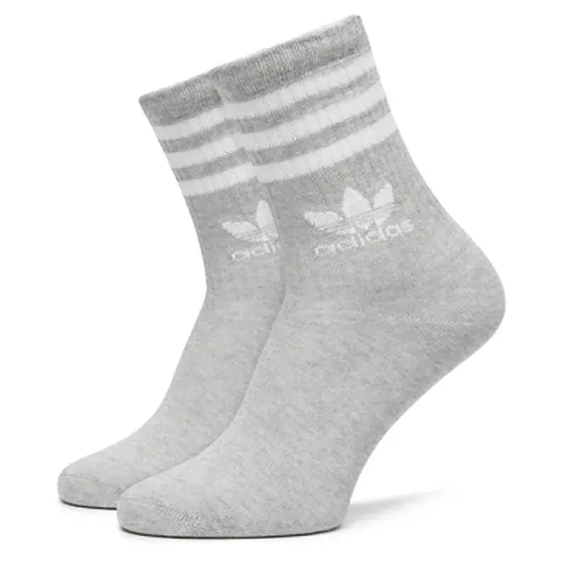 Шкарпетки Adidas Crew Sock 3str IL5023 білий сірий, чорний S (37-39) (4066762038404) - фото 3
