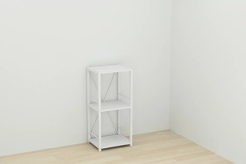 Етажерка 3/34 Ferrum-decor Серії Коннект 73x34x28 білий ДСП Білий 16мм (FRD-104295) - фото 7