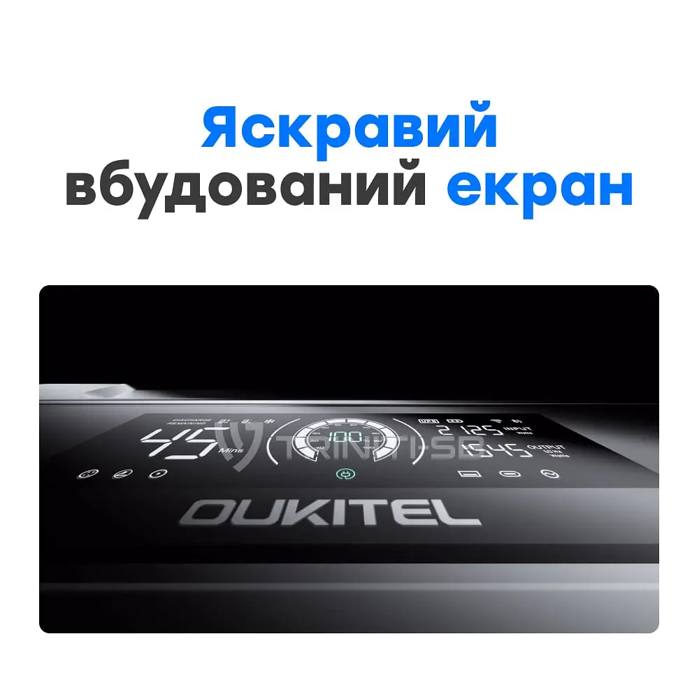 Портативна зарядна станція OUKITEL P2001E PLUS 2400W 2048Wh (42-00145) - фото 14
