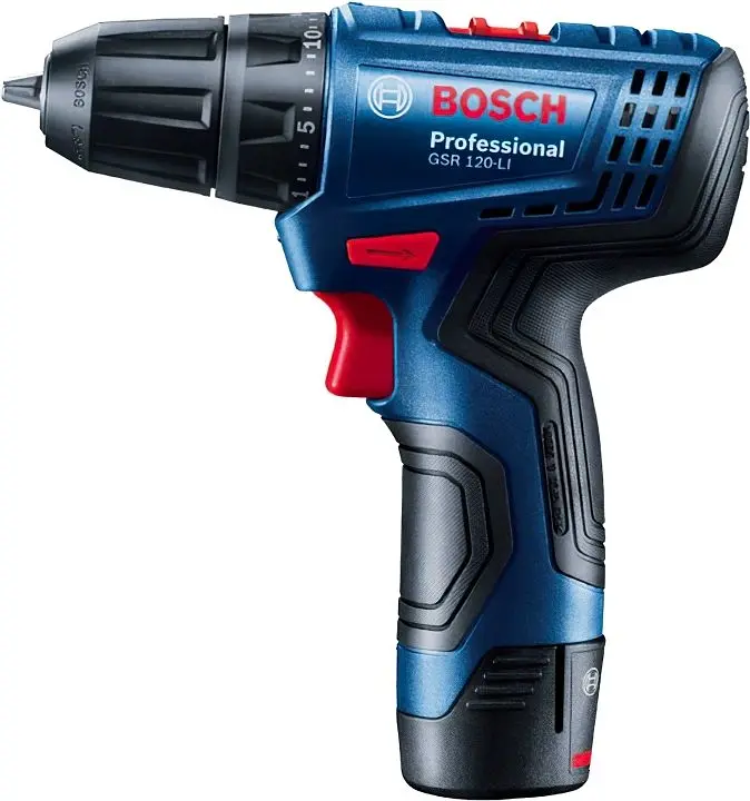 Шурупокрут-дриль акумуляторний Professional GSR 120-LI 12В Bosch teh0025349 - фото 2