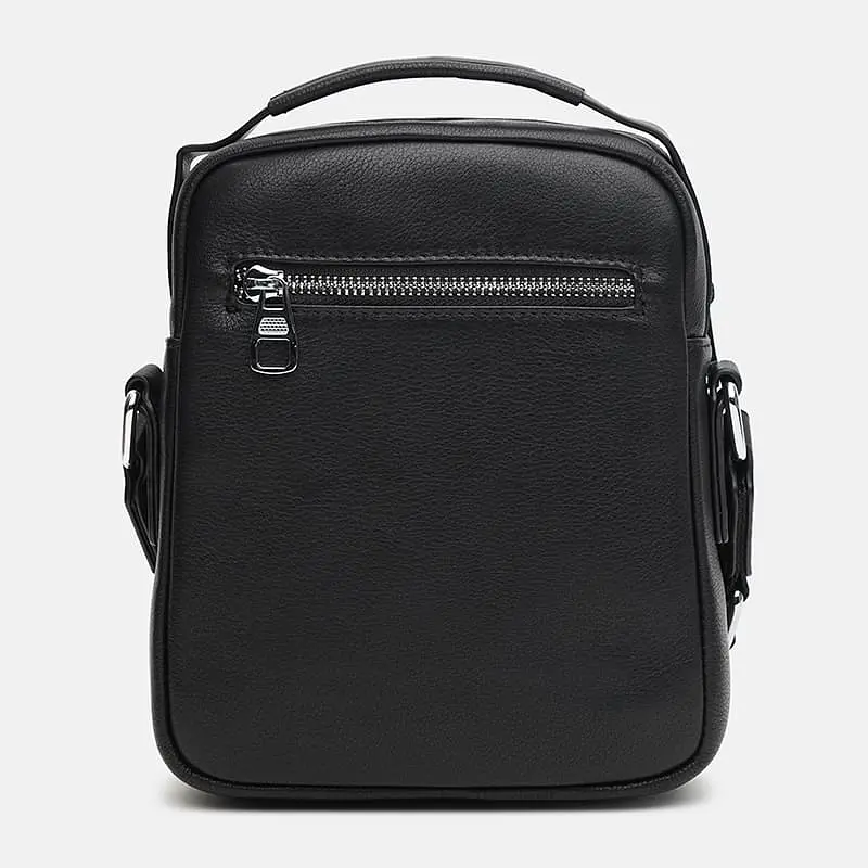 Чоловіча сумка Ricco Grande K12002bl-black 21х18х7.5 см Чорний - фото 3
